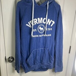 Blue Vermont Hoodie